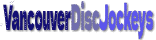 the logo for Vancouver DIsc Jockeys 2025