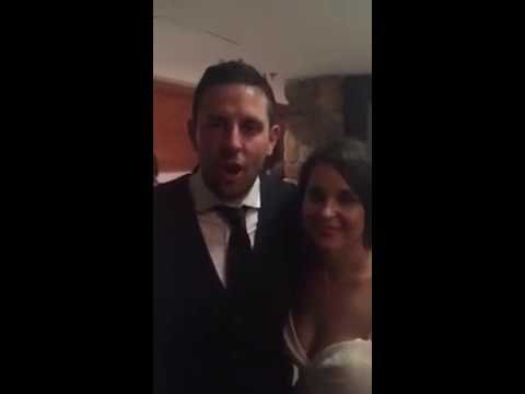 "airwaves music you know how to get the party started! " | wedding dj testimonial | airwaves music