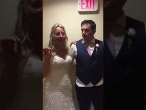 "airwaves and the dj nailed it tonight! " | wedding dj testimonial | airwaves music