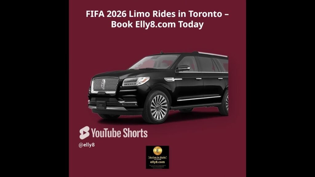 Attend soccer fifa 2026 in toronto & vancouver in canada with elly8. Com luxury black car services
