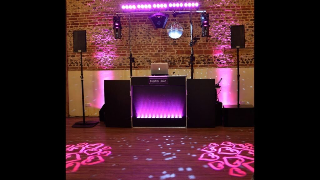 Barford park barn wedding dj martin lake