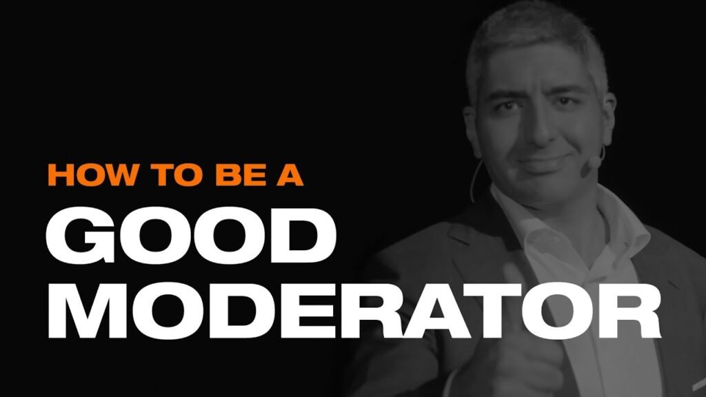 Behind the capsule - how to be a good moderator for a panel - useful tips