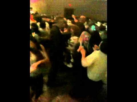 Corporate christmas party rocking it out in style