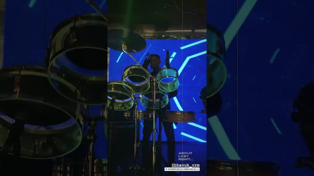 Crazy show | rajji saini | dj bhavuk | live in delhi | percussions