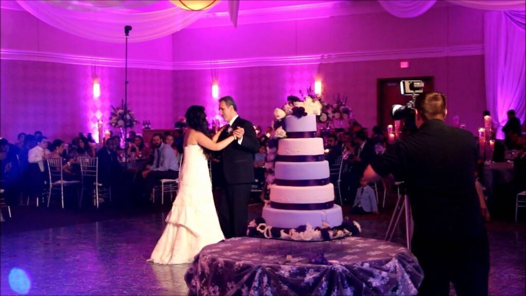 Indian wedding dj and event lighting - jay weds sarah - same day edit - diamond center