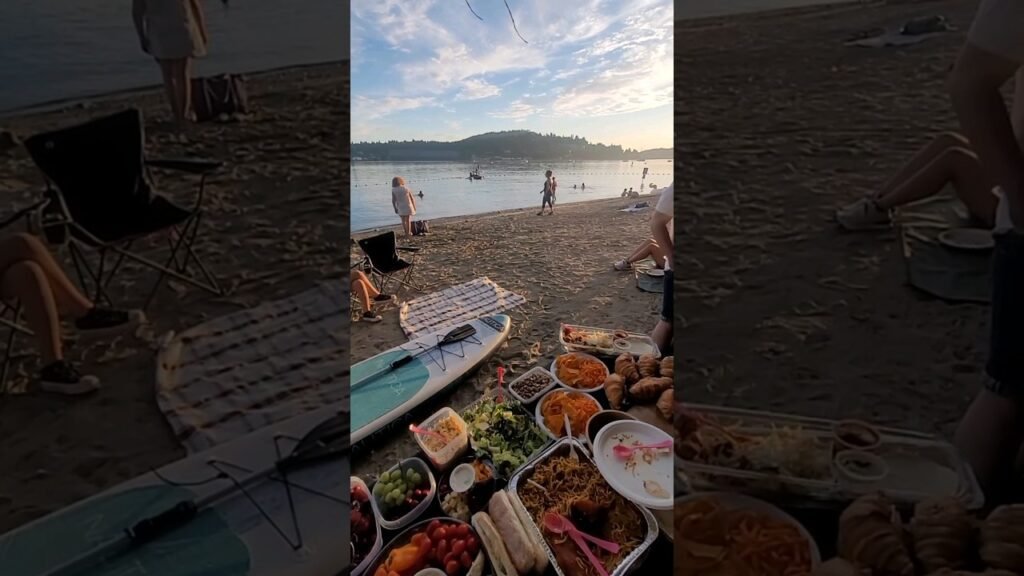 Late night picnic + dj set in port moody, bc, canada #picnic #dj #fun #vancouver