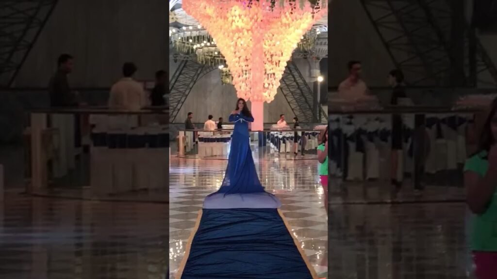 Latest blue carpet entry with international russian artist