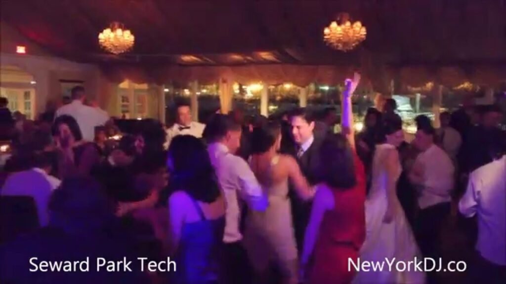 Long island wedding bridgewview yatch club - seward park tech wedding dj video