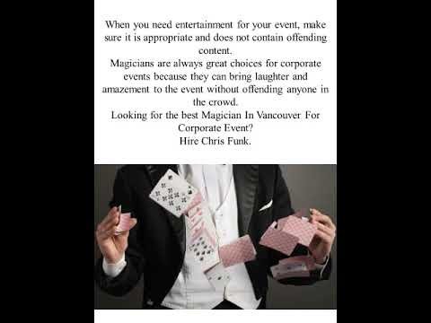 Magician Vancouver For Corporate Event | Vancouverdiscjockeys 10 Magician vancouver for corporate event