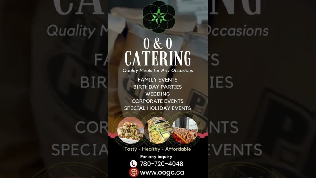 O & o special event catering!
