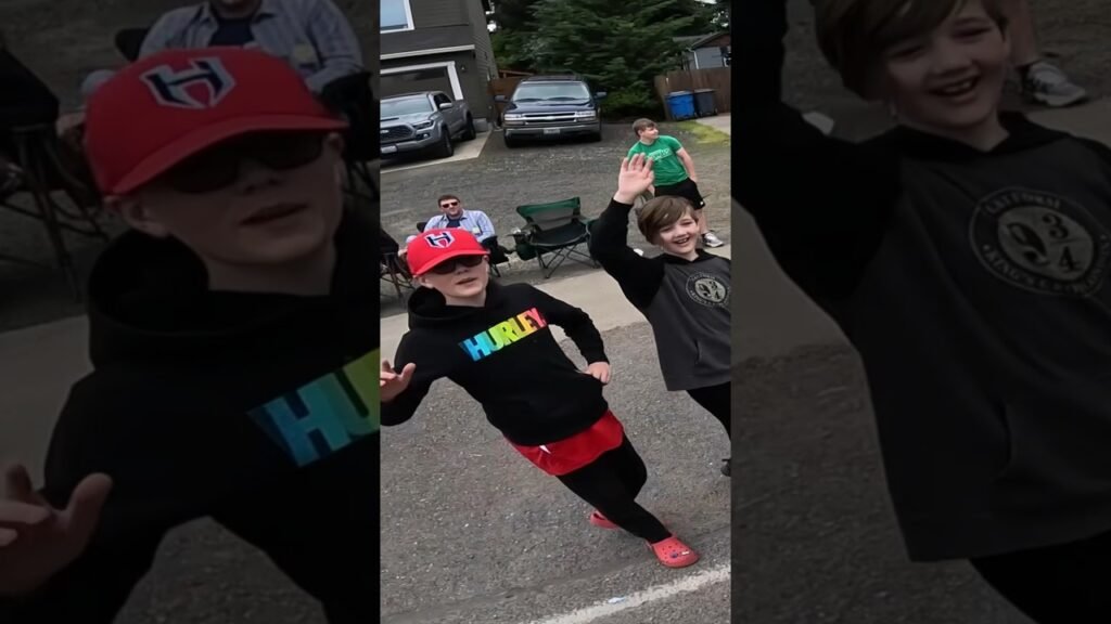 Parade fun - we want ice cream!! #icecreamtruck #parade