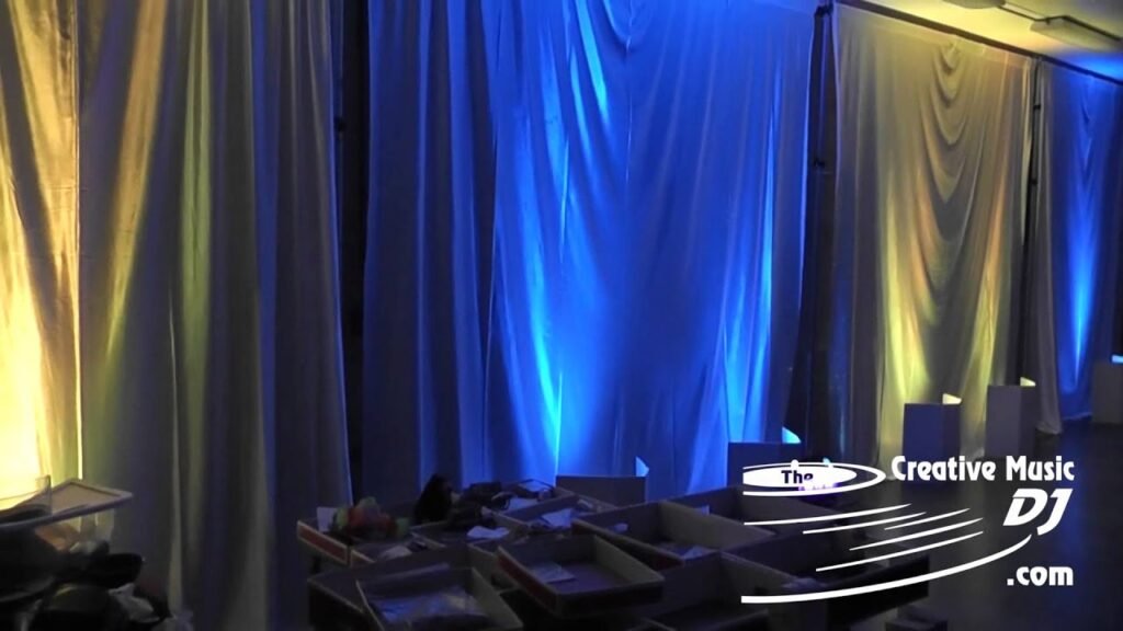 San diego wedding dj - creative lighting (wall o' light n' sound)