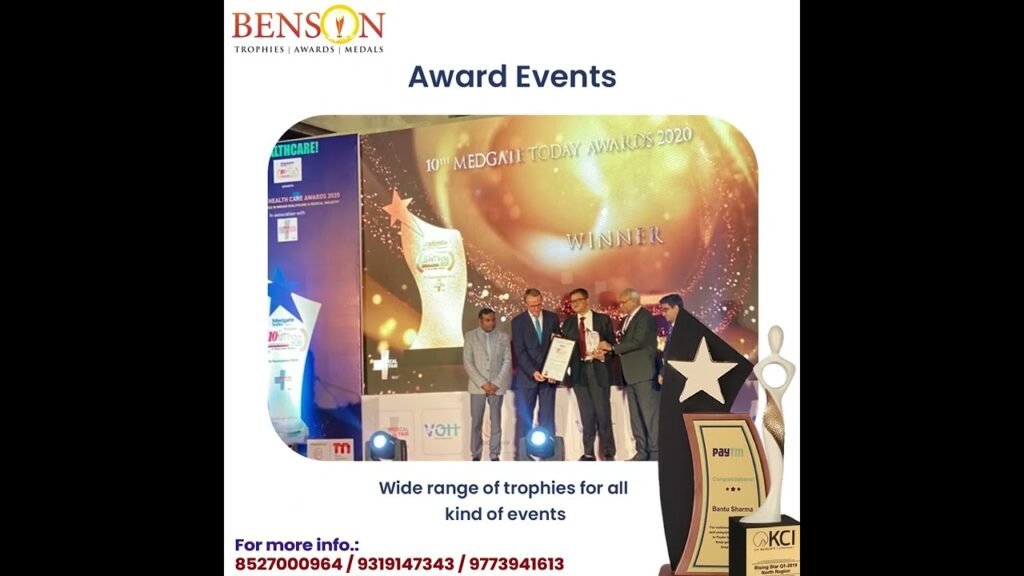 Shop the best collection of corporate/event/sports trophies | benson