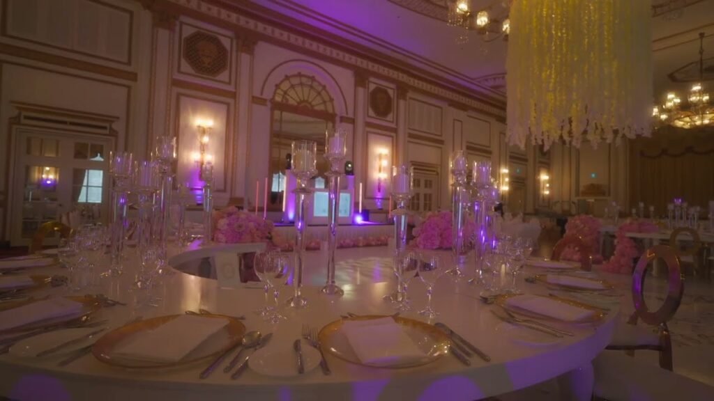 Signature wedding dj & lighting at the fairmont hotel vancouver (the signature package)