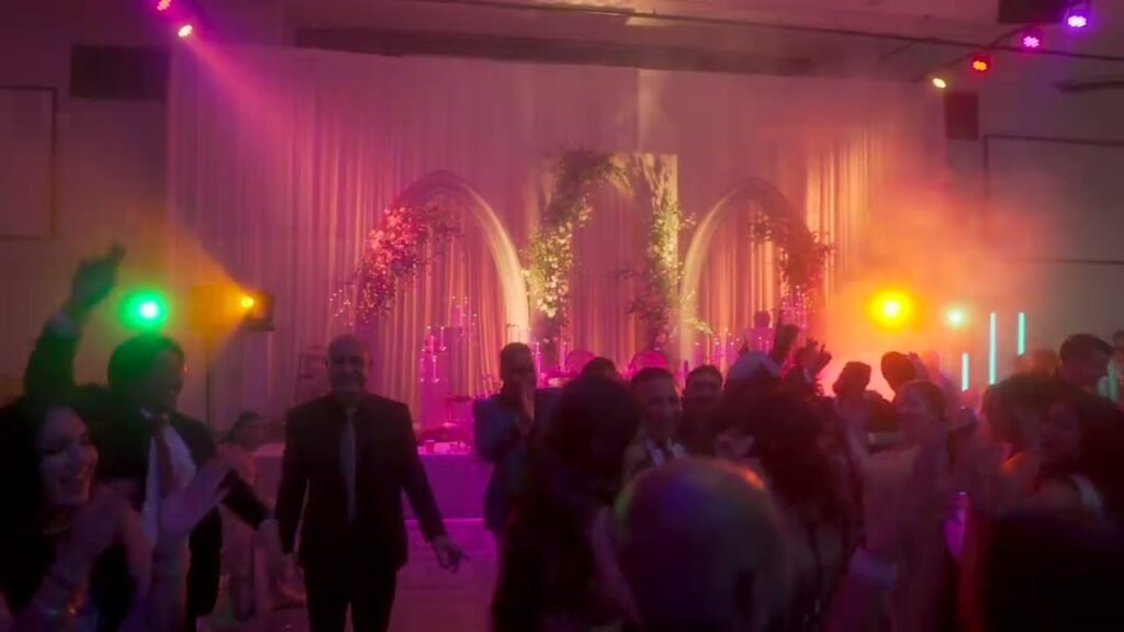 Signature wedding dj photobooth sky hanger