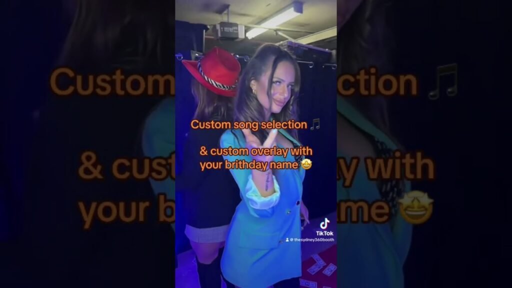 The 360 booth 🤩🤳🤳 #birthday #music #party #360video #photobooth #events #party