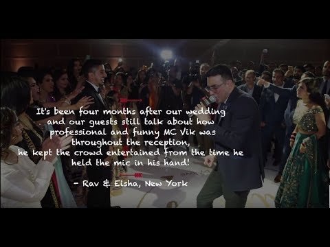 Vik the mc - the event emcee for your wedding/corporate events