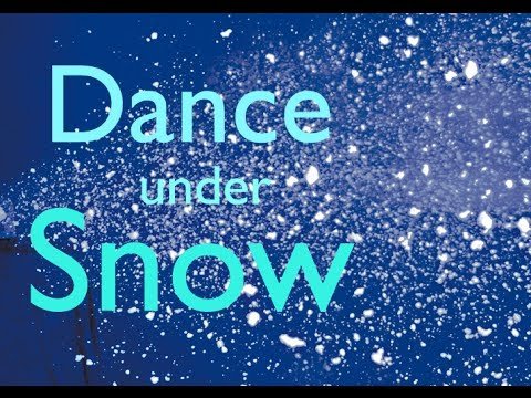 Winter dance under snow machine|dj vancouver|party lights|paradise events