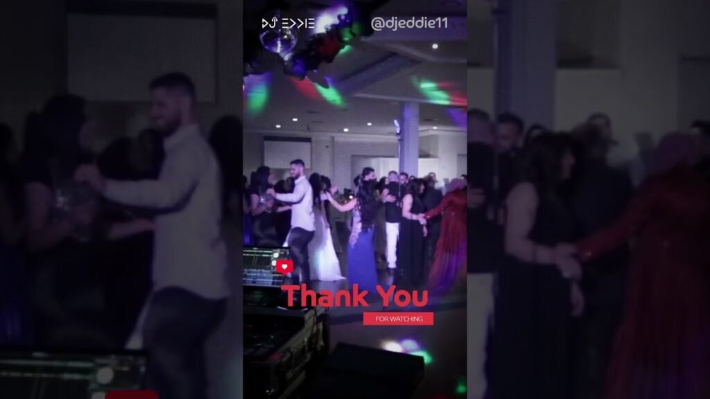 Arabic wedding party with dj eddie's top hits! 🎵🎵