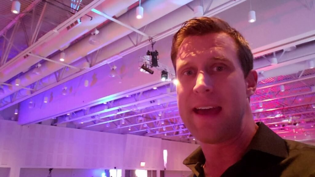 Chauvet dj event walk through corporate event