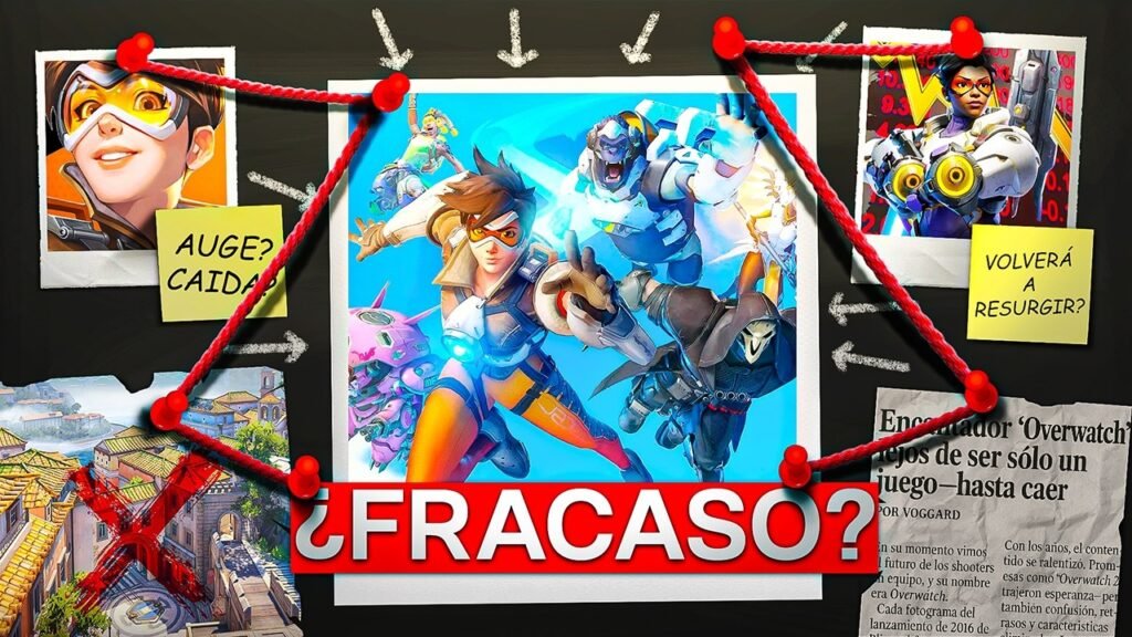 El éxito, caída y resurgimiento de overwatch