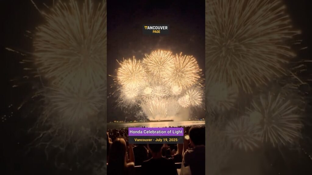 Honda celebration of light 2025 in vancouver - july 19, 2025 - yukon's night - vancouver page