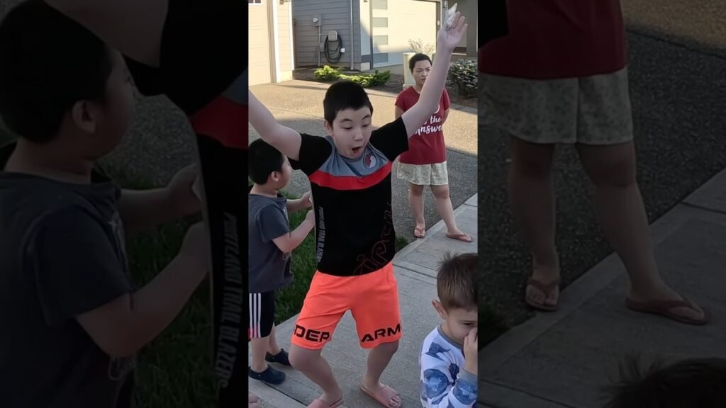 Ice cream dance - kids being kids getting ice cream!! #icecreamtruck