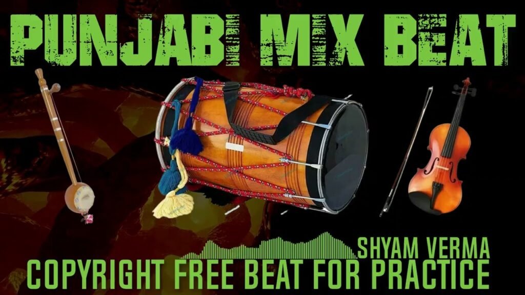 Mix dhol non stop bhangra beat | punjabi  bhangra dhol | bhangra folk beat 83 bpm | by shyam verma
