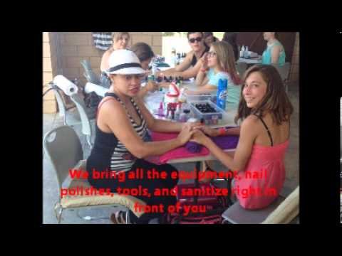 Mobile nails for corporate events parties