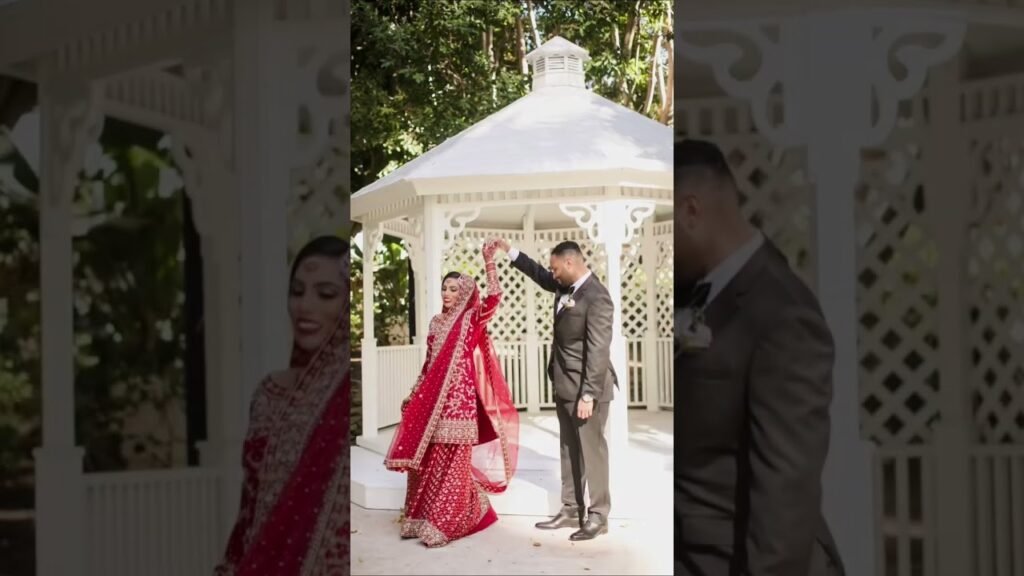 Pakistani/indian american fusion wedding reception - luxury wedding - los angeles