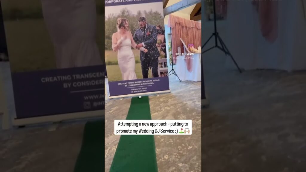 Putting to our wedding dj services #weddingdj #weddingdjsetup