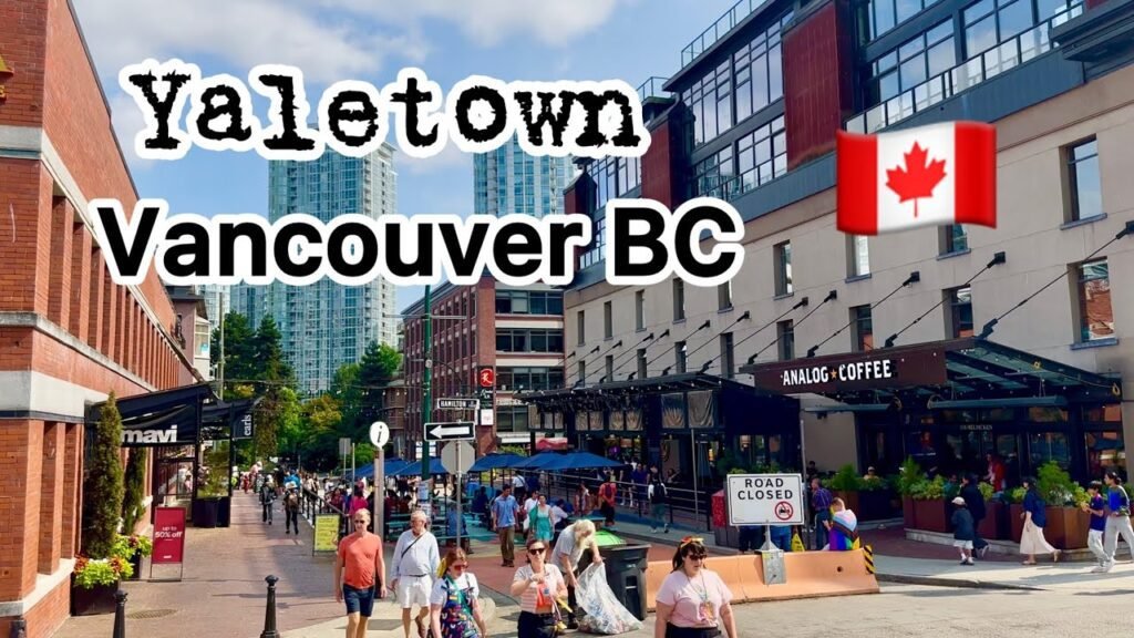 Strolling the streets of vancouver's yaletown/ amazing suny day☀️travel canada / august 8, 2025