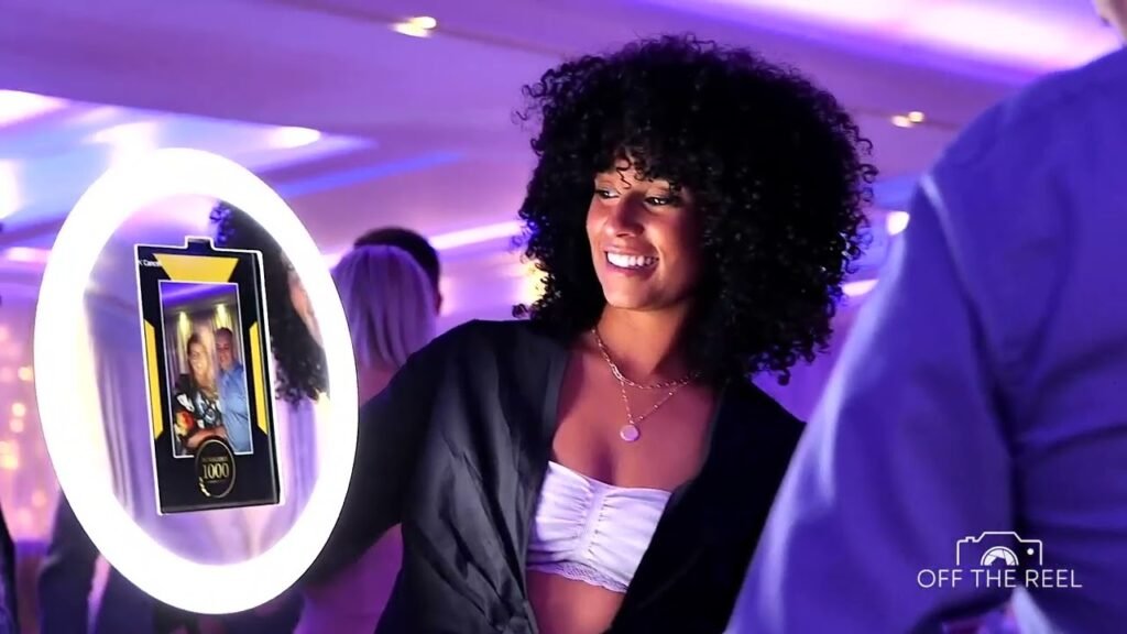 The roamer booth in action   #corporateevents #roamer #photobooth #vancouver #accessibility