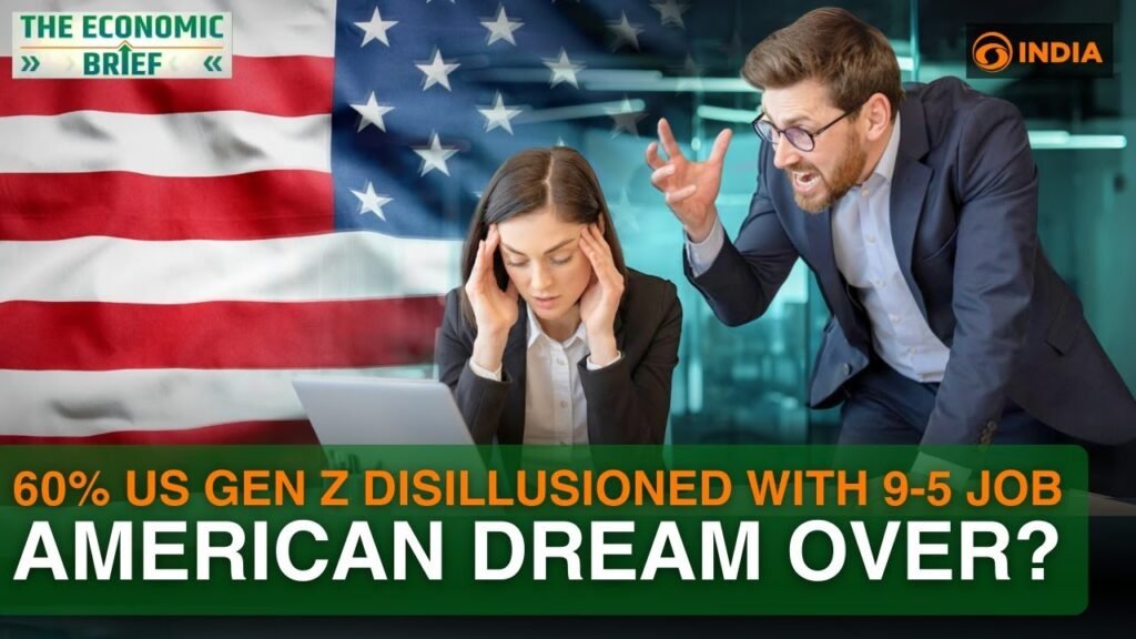 Us economy struggles | why 60% american gen z find 9-5 job unstable, look for side gigs