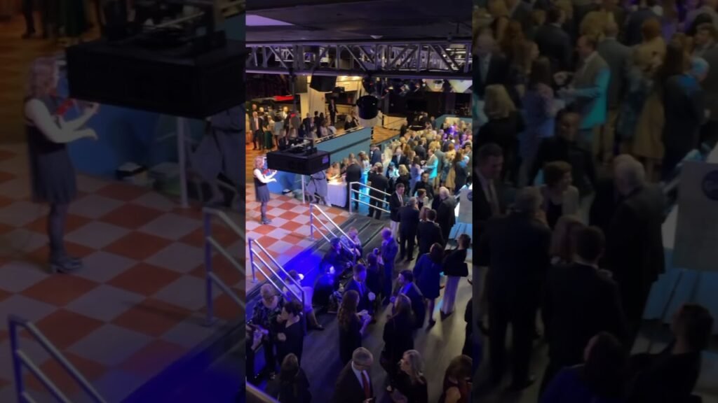 We love a good party. #partyexcitement #cocktailhour #business #event #gala #dj #fun